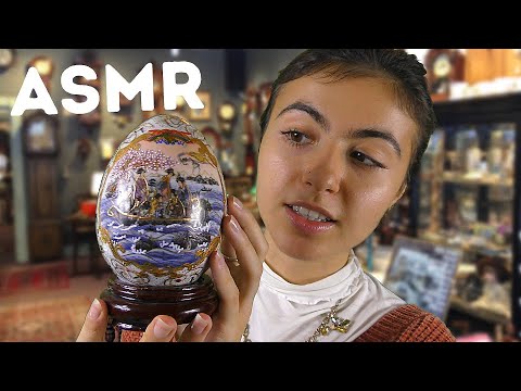 ASMR || shopping at the antique store