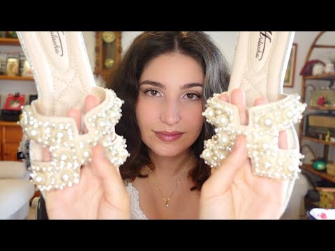 ASMR SHOES COLLECTION (fabric sounds, tapping, scratching, leather sound)