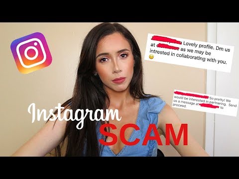 Instagram Brand Ambassador SCAMS