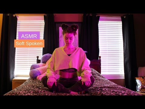 ASMR stretching/yoga in bed for lazy days