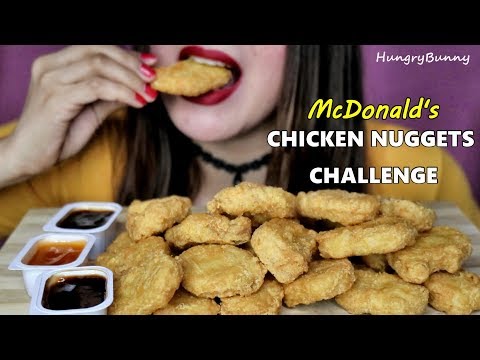 ASMR McDonald's CHICKEN NUGGETS CHALLENGE by AuzSOME Austin EATING NO TALKING