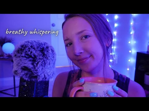 ASMR| Up-Close Whisper Ramble 🌘early morning coffee + nature insects background☀️