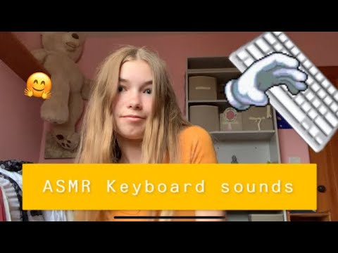 ASMR typing sounds (no talking)