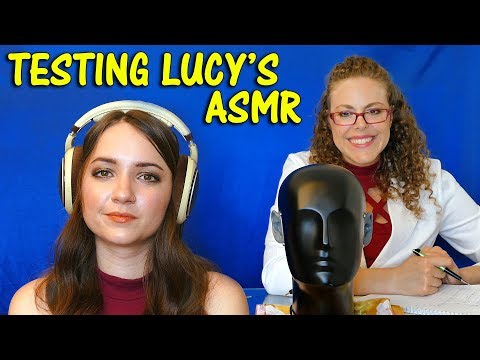 Real Time Top 10 ASMR Tingles Test on Lucy by Doctor Slumberland Roleplay