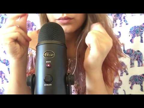 ASMR|Hand Movements&Mouth Sounds| Finger Fluttering| Tounge Clicking