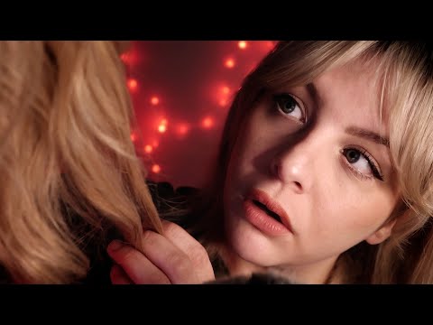 🧡 ASMR Playing With Your Hair Roleplay 🧡- Relaxing Personal Attention, Hair Brushing, Hair Clipping