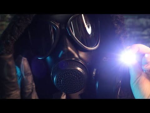 ASMR Gas Mask Cranial Nerve Exam (Post-Apocalypse ASMR Roleplay) Gas Mask Breathing, Glove Sounds