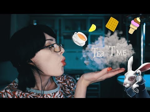 [Long ASMR] Tea time with MyKinkyDope ( 1 million tingles for sleep: eating, kissing and etc) 😴