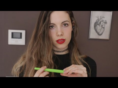 ASMR Drawing New Features On Your Face