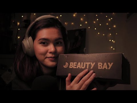 🔮 ASMR Beauty Bay Unboxing 🔮 | Makeup/Tapping/Whispering/Bottles