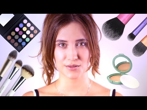Tu mejor amiga te maquilla | ASMR makeup roleplay en español | Asmr with Sasha