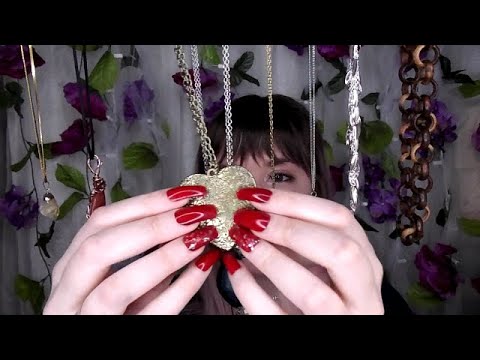 ASMR Tapping on Necklaces