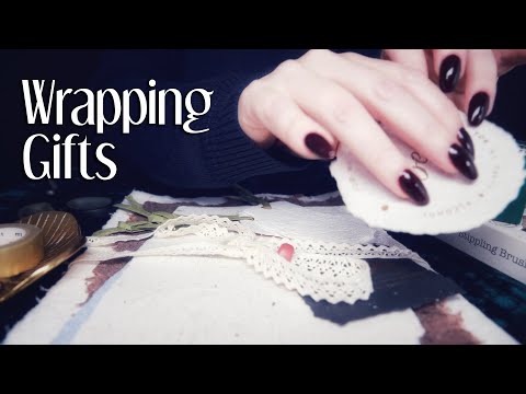 Super TINGLY Paper 🎄 Wrapping Gifts 🎄 ASMR