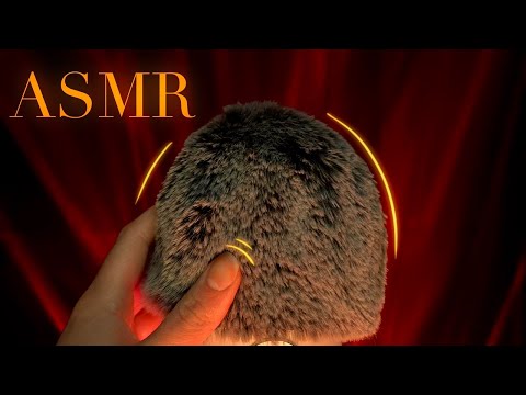 ASMR Fluffy Mic Scratching & Soft Whispering To Help You Relax And Sleep