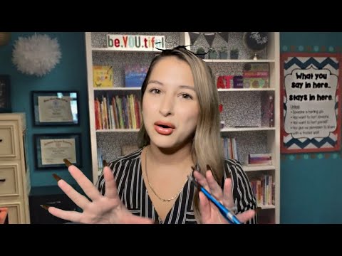 ASMR School counselor gives you advice on your toxic bff 🤭