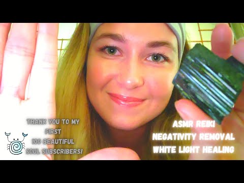 ASMR by P.A.R. ~ ASMR Reiki | "negativity Removal" | White Light Healing | Protection | *100+ SUBS!*