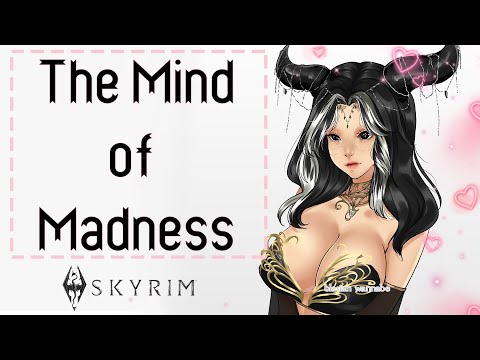 ASMR ♡ The Mind of Madness with Sheogorath ♡ [F4M] [Ear Kissing] [Fabric Rubbing] [Rain Ambience]