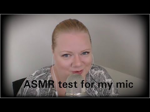 ASMR test for my blue yeti mic (soft speaking)