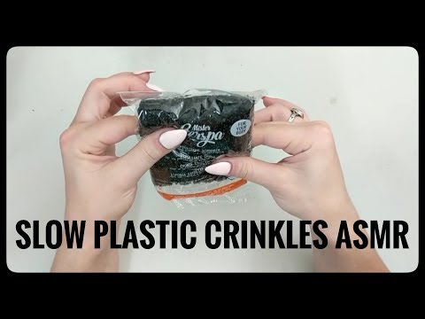 Slow Plastic Crinkles ASMR
