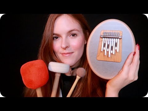 ASMR Therapeutic Sounds for Relaxation (Kalimba, Singing Bowls, Tuning Forks, +) 🧘‍♀️