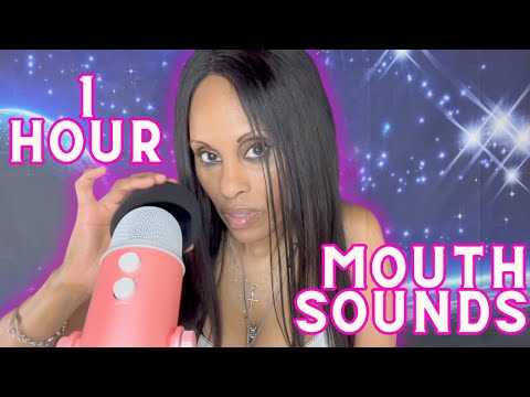 ASMR 1 Hour Mouth Sounds No Talking, Fast and Aggressive