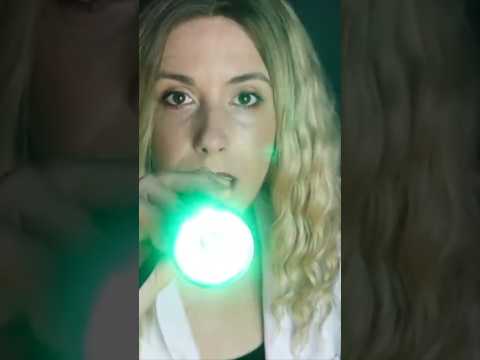 Tingles from green lights? ASMR Light Triggers Challenge (Intense Eye Exam-Style RP 1.4)