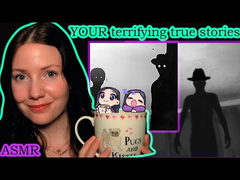 ASMR | Back Whispering Your Terrifying True Stories | Scary Bedtime Stories (One Hour)