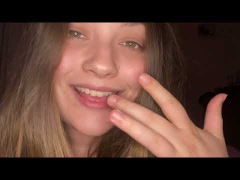 asmr ☆ crazy, obsessive girl spit paints & examines your face roleplay