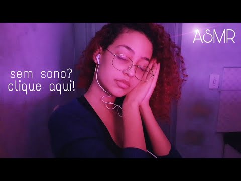 ASMR | DURMA RÁPIDO COM ESSE VÍDEO! (conta gotas, scalp massage, mouth sounds.....)
