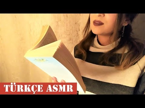 Türkçe ASMR ☘ Anlaşılamayan Fısıltı, Sakız Çiğneme ve Kitap Okuma (Inaudible Whispering)