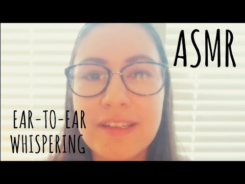 👂 ASMR Up Close & Personal - Randomly Whispering into Your Ears about Myself & Other Things 👂