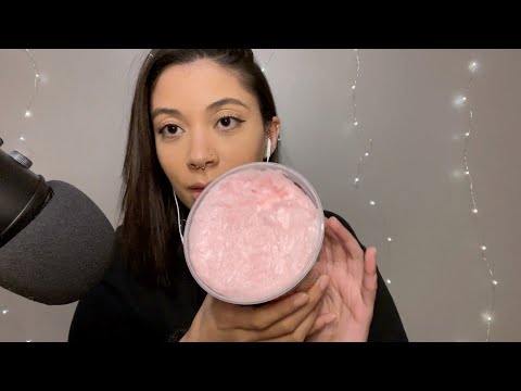 ASMR Holiday Cotton Candy - Soft Melty Mouth Sounds
