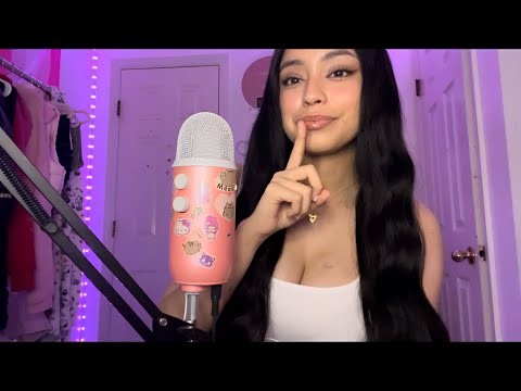 ASMR - “Shh” “It’s Okay” Soft Affirmations + Hand Movements For Sleep ⋆˙⟡ (extra clicky)