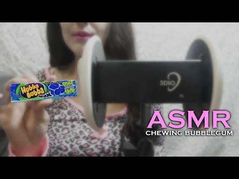 ASMR  🍬Binaural Whisper Chewing  Bubble Gum Blowing Bubbles🍬 For Tingles & Relax
