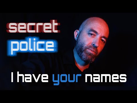 ASMR Secret Police - I have your names \ Scottish accent \ roleplay