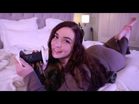 ♡ hii, can we get cozy & i whisper in your ears for a bit??? ASMR