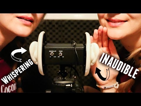 Twin ASMR: Whispering in One Ear - Inaudible in the Other