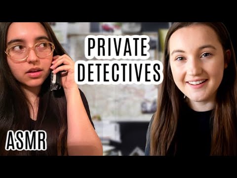 ASMR | Private Investigators Roleplay 🔍 YOU are the witness! | Ft. Bryoni ASMR