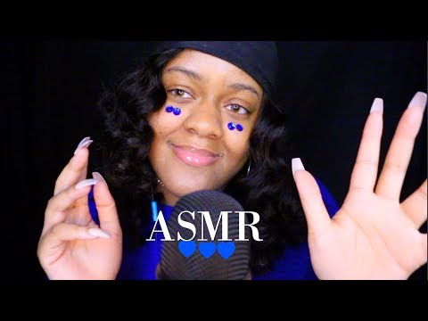 ASMR | Inaudible Whispering + Hand Movements ♡(SUPER TINGLY!!)