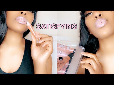 Satisfying Lip Gloss Try On 💋