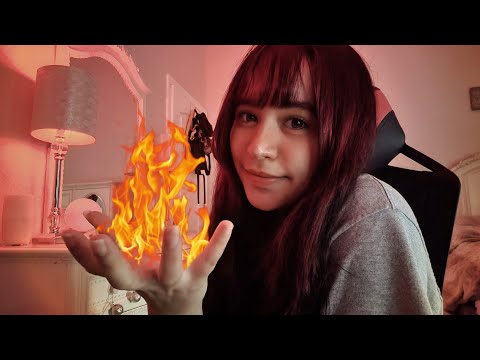 ASMR Fire Triggers To Help You Sleep :) | shushing, personal attention, tapping