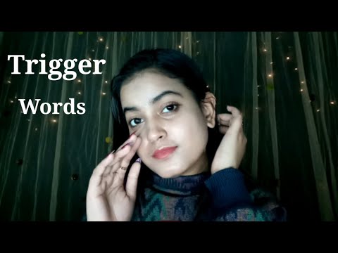 ASMR Trigger Words with Tingly Mouth Sounds