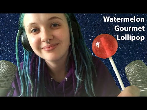 Watermelon 🍉 Lollipop ASMR 🍭 Original Gourmet Mouth Sounds 👄