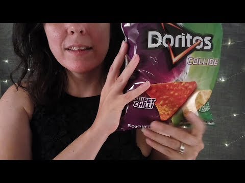 ASMR Super Bowl Commercials - Doritos (Eating/Crinkling Sounds)
