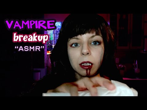 ASMR Your vampire girlfriend kidnaps you and breaks up with you petty human!!! - mean girl roleplay