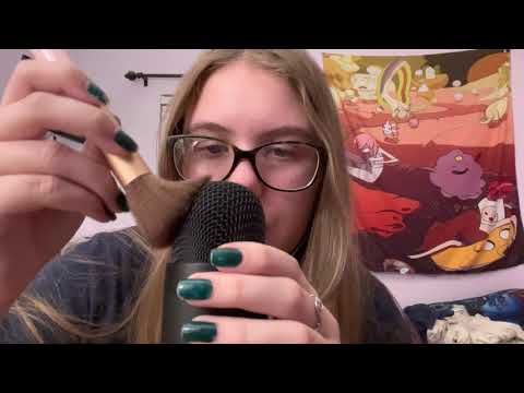 Trying ASMR For The First Time! (with a microphone)