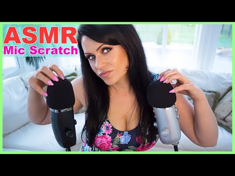 ASMR For Sleep Relaxing Mic Scratching and Soft Spoken Whispers