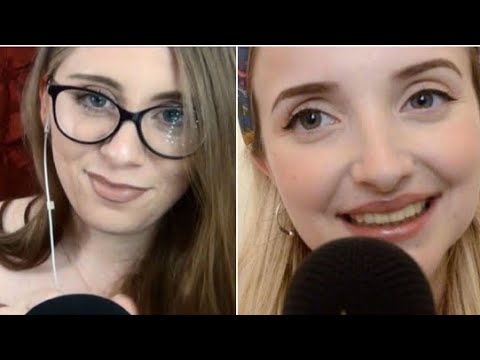 ASMR | Tingles collab with Ava Conda + whispers and mouth sounds !