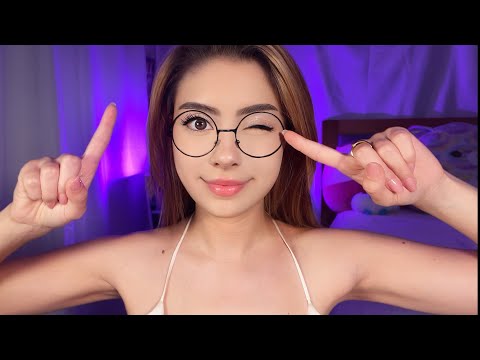 ASMR Follow My Instructions But You Can CLOSE YOUR EYES 👀  Eyes Closed ⚡ FOCUS ON ME ⚡