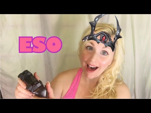 ASMR Whisper Ramble with Controller Sounds | Playing ESO Elder Scrolls Online